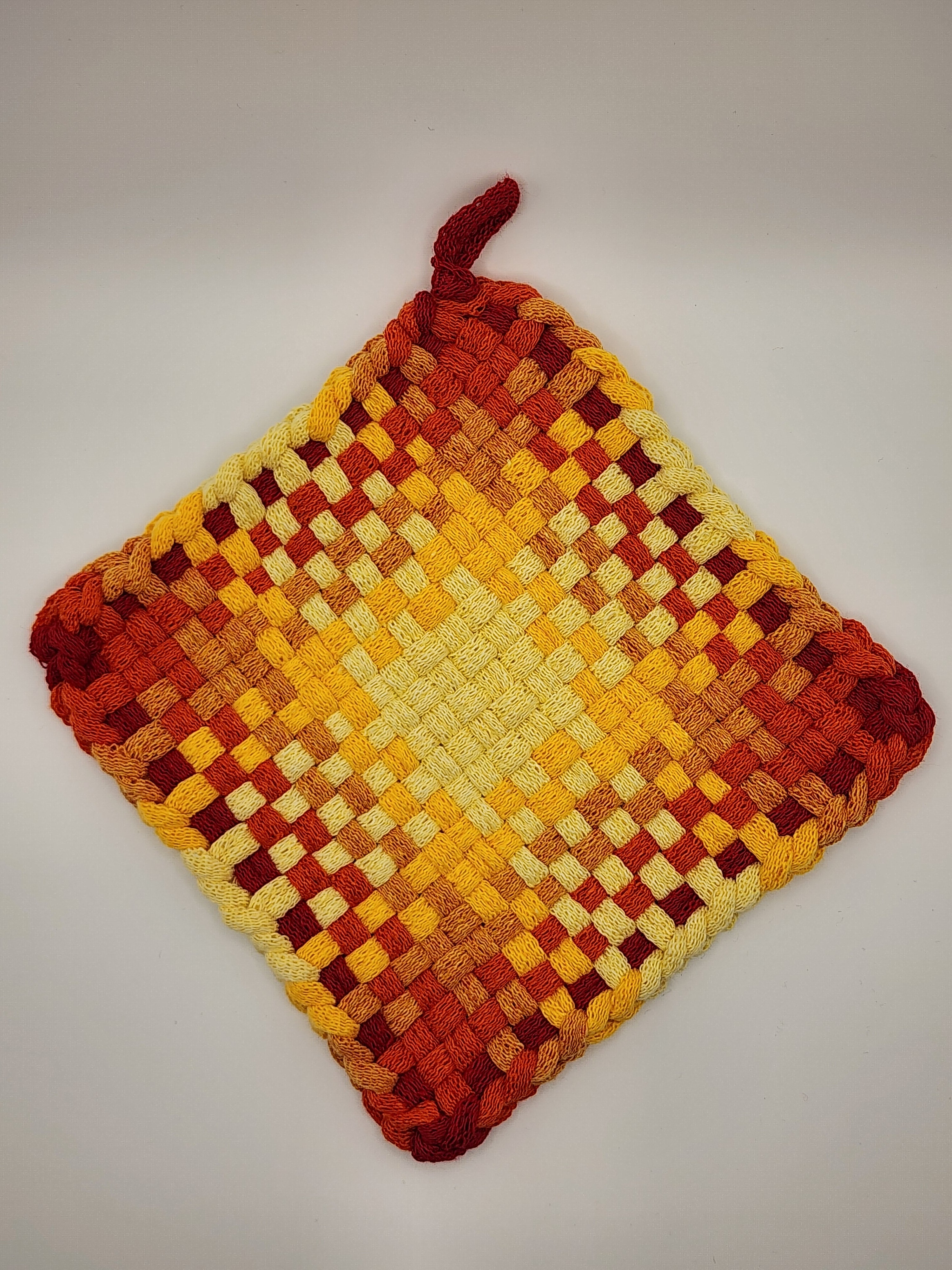 Potholder Pair - Thanksgiving Breeze Pattern