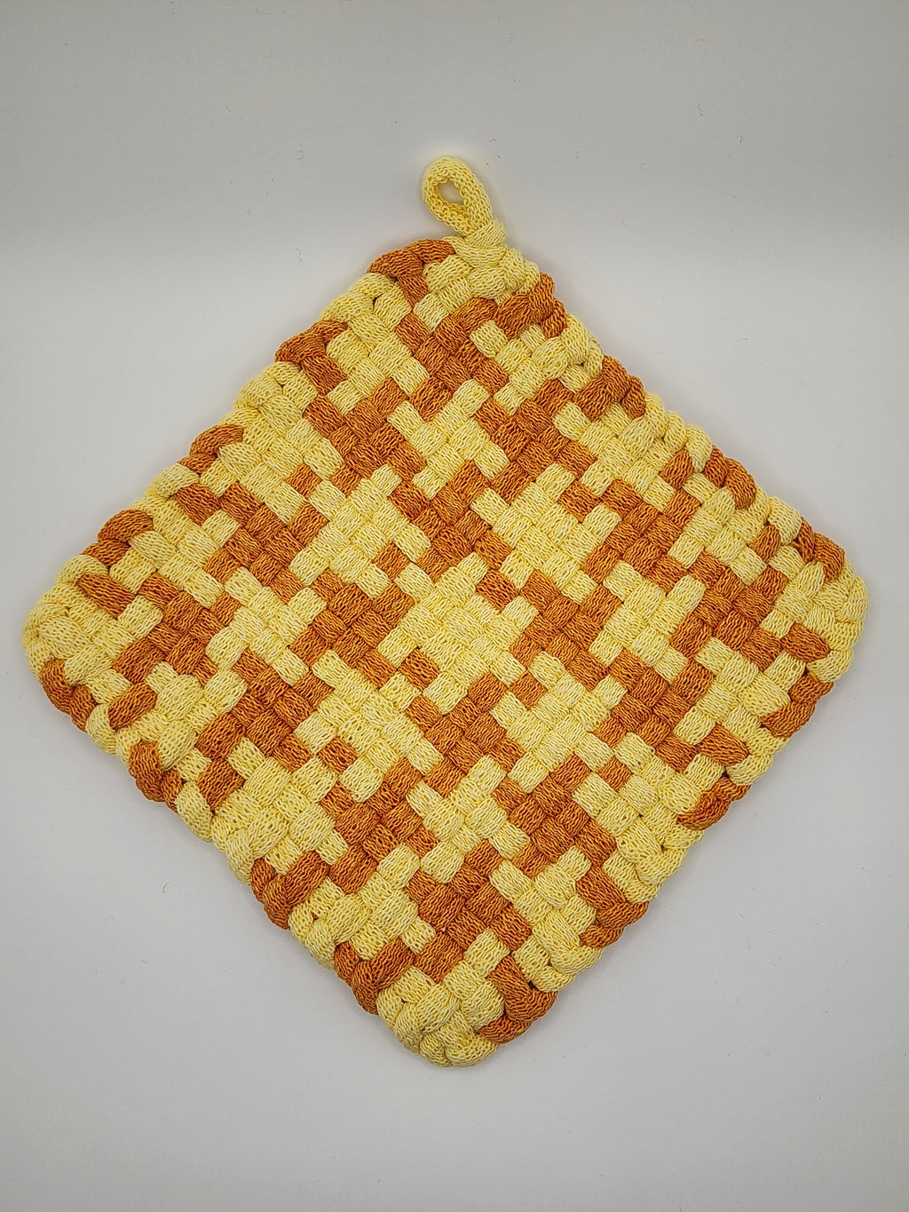Potholder Pair - April Showers and May Flowers Pattern
