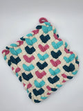 Potholder Pair - Sugar Cookie Pattern in Special Edition Colors