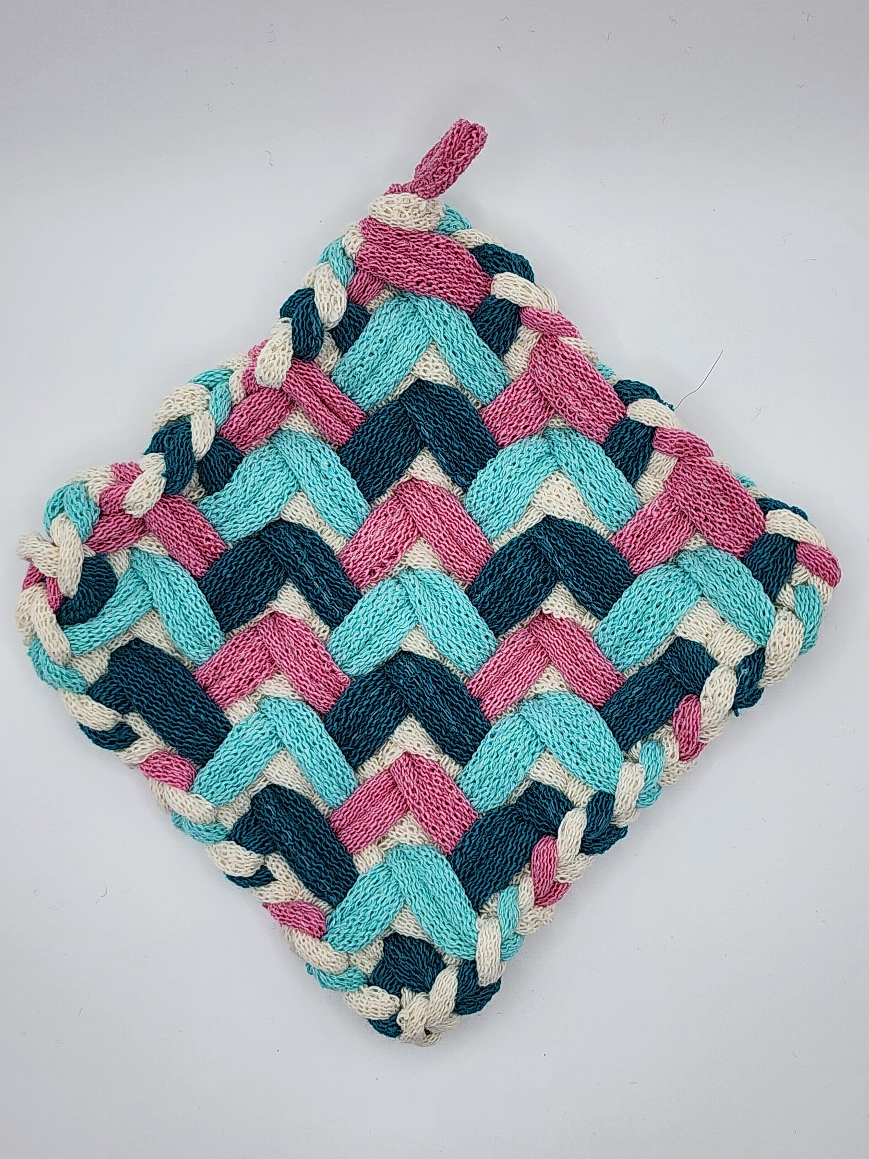 Potholder Pair - Sugar Cookie Pattern in Special Edition Colors